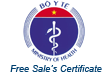 Free Sale's Certificate